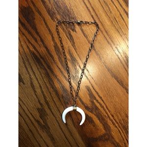 horn necklace